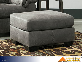 Ashley Bladen Slate Ottoman