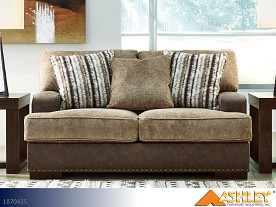 Ashley Alesbury Chocolate Loveseat