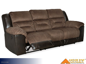 Ashley Earhart Chestnut Motion Sofa