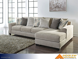 $17 Pays up to April 1* For This Ashley Ardsley Pewter Sectional (2 Piece Set)