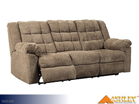 $20.25 Pays First Month! Ashley Workhorse Cocoa Motion Sofa