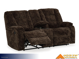 Ashley Soundwave Chocolate Motion Loveseat