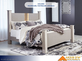 Ashley Surancha Gra Bed (King)