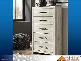 Ashley Cambeck Whitewash Chest (5 Drawer)