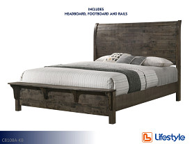 Lifestyle Cassidy  Bed (King)