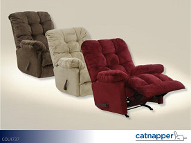 Catnapper Nettles Choice of Colors Recliner (Chaise Rocker with Heat & Massage)