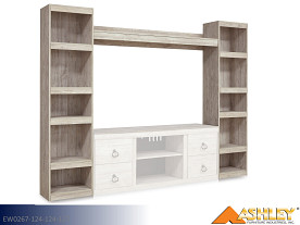 Ashley Willowton Whitewash TV Stand