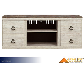 Ashley Willowton Whitewash TV Stand (Large)