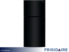 Frigidaire  Refrigerator with Top Mount Freezer - 18.3 Cu Ft (Black)