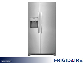 Frigidaire Frigidaire 26 cuft Stainless Steel SXS Fridge Side by Side Refrigerator