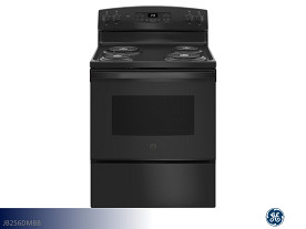 GE Self-Clean Electric Range - 30" (Black)