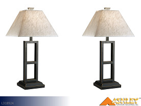 $20.25 Pays First Month! Ashley Deidra Black Lamps (Pair)