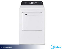 Midea Large Capacity Gas Dryer - 7.0 Cu Ft (White)