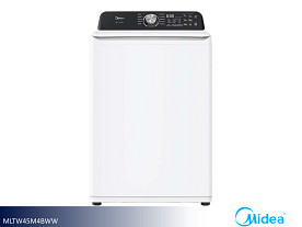 Midea Large Capacity Top Load Washer - 4.5 Cu Ft (White)