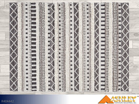 Ashley Karalee Ivory-Brown Rug (Medium)