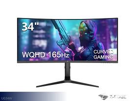 Z-EDGE Curved Monitor - 34" Screen (Black)