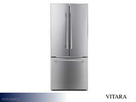 Vitara  French Door Refrigerator - 18 Cu Ft (Stainless)