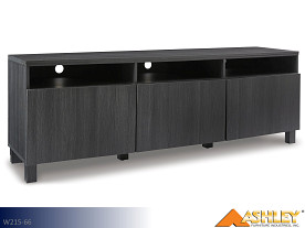 Ashley Yarlow Black TV Stand (Extra Large)