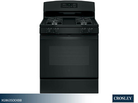 Crosley  Gas Range - 30 Inch (Black)