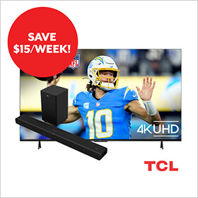 TCL 75" TV + Soundbar Package